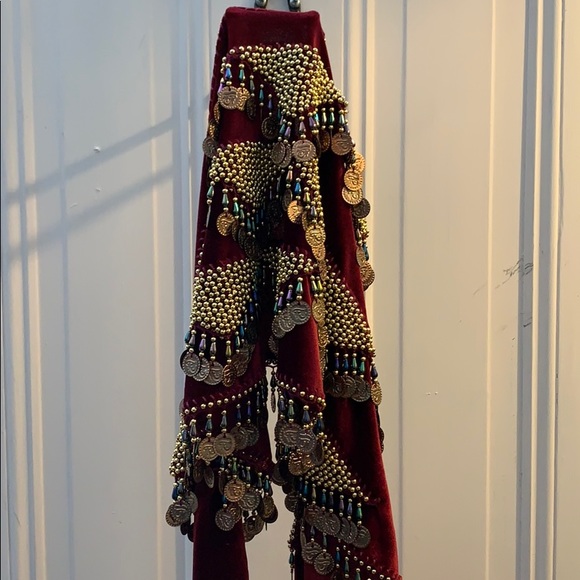 4/$25 belly dancer wrap skirt - Picture 2 of 4